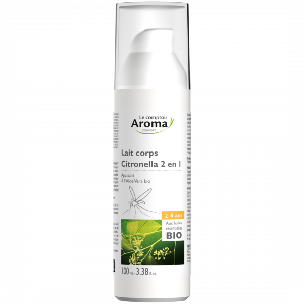 Lait corps Citronella 2-en-1