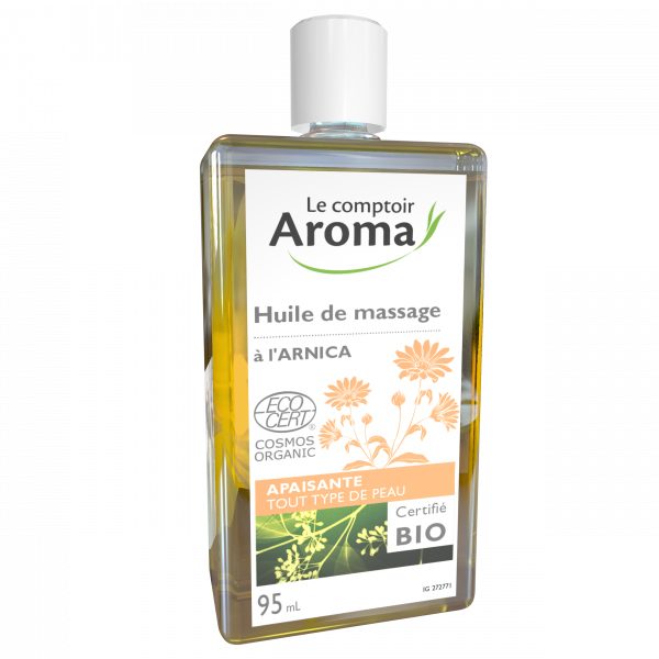 Huile de massage à l'arnica